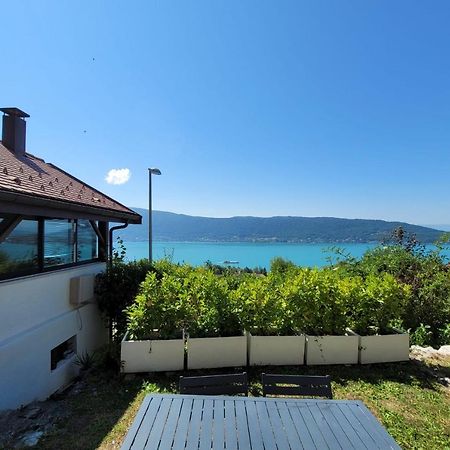Maisonnette vue panoramique lac d'Annecy Veyrier-du-Lac Extérieur photo