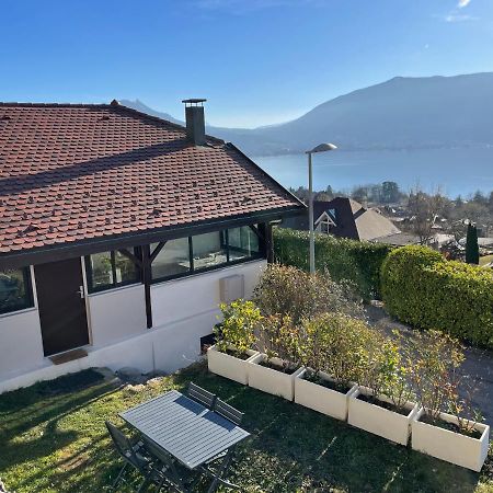Maisonnette vue panoramique lac d'Annecy Veyrier-du-Lac Extérieur photo